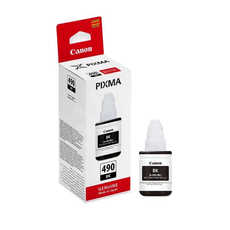 Flacon cerneala Canon 0663C001AB ,Negru ,70 ml ,Original (GI490b) 