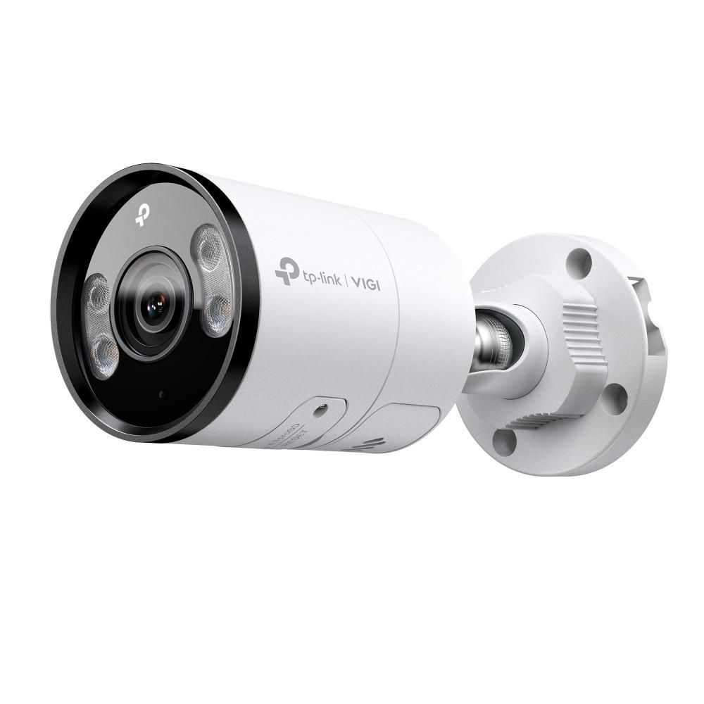 TP-LINK VIGI 5MP Outdoor Full-Color Bullet Network Camera  VIGI C350(2.8MM), Senzor: 1/2.7  Progressive Scan CMOS, lENTILA: 2.8 mm, f1.6, Unghi vizualizare: 109°, Vertical FOV: 57°, Diagonal FOV: 128°, Detectare: 63m, Observare: 26m, Recunoastere: 12m, Identificare: 6m, IR 30m, 2 x LED 30m