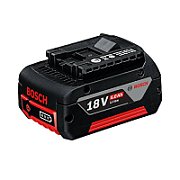 BOSCH. BATTERY 18V 5 0Ah x3 +CHARGER GAL 18V-40 +LB