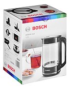 Bosch TWK70B03 electric kettle 1.7 L 2400 W Black  Transparent