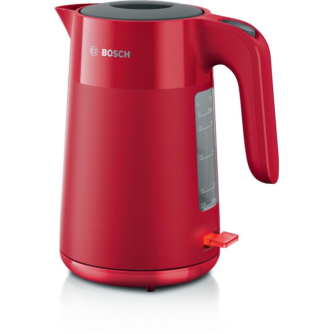 Bosch TWK2M164 electric kettle 1.7 L 2400 W Black  Grey  Red