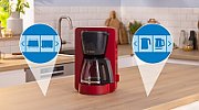 Bosch TKA3M134 coffee maker Drip coffee maker 1.25 L