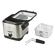 Mesko Home MS 4910 fryer Single 1.5 L Stand-alone 900 W Deep fryer Black  Satin steel