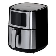 ProfiCook PC-FR 1239 H Single 5.5 L Stand-alone Hot air fryer Black  Stainless steel