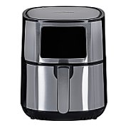 ProfiCook PC-FR 1239 H Single 5.5 L Stand-alone Hot air fryer Black  Stainless steel