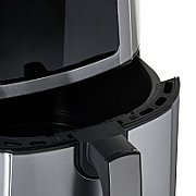 ProfiCook PC-FR 1239 H Single 5.5 L Stand-alone Hot air fryer Black  Stainless steel