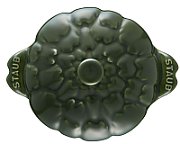 Mini Cocotte Ceramic Round Artichoke Staub - Green  470 ml