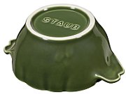 Mini Cocotte Ceramic Round Artichoke Staub - Green  470 ml