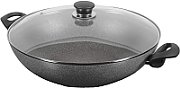 BALLARINI Ferrara Wok frying pan with 2 granite handles 36 cm FERR8KD.36D