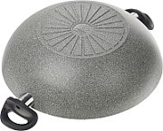 BALLARINI Ferrara Wok frying pan with 2 granite handles 36 cm FERR8KD.36D