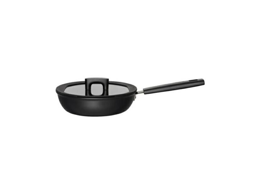 FISKARS CHEF'S FRYING PAN 24 cm WITH LID HARD FACE