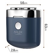Adler AD 2937 men's shaver Rotation shaver Blue