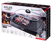 Adler | AD 6610 | Electric Grill | Table | 3000 W | Black