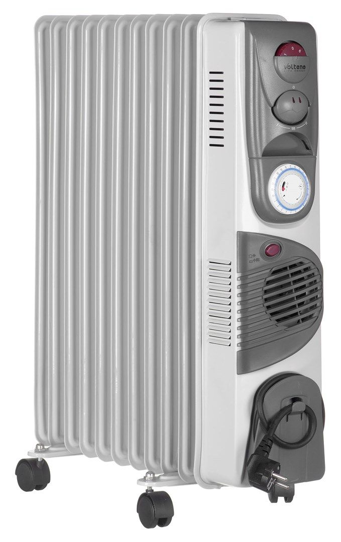 OIL-FILLED RADIATOR 11-INCH TURO+TIMER 2000W