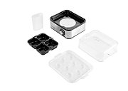 Adler AD 4486 egg cooker 8 egg(s) 800 W Black Satin steel Transparent