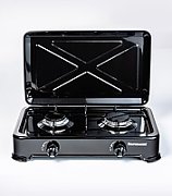 Countertop Hob Gas Ravanson K-02TB [black 2 zone(s)]
