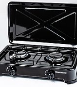 Countertop Hob Gas Ravanson K-02TB [black 2 zone(s)]