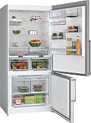 Bosch Serie 6 KGN86AIDR fridge-freezer Freestanding 631 L D Stainless steel