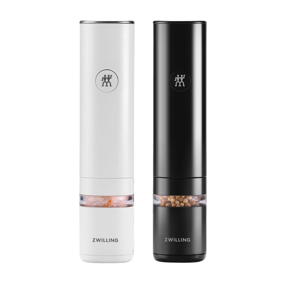 ZWILLING Enfinigy Salt & pepper grinder set Black  White