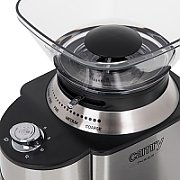 Camry CR 4443 coffee grinder Burr grinder Black Silver