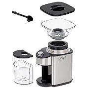 Camry CR 4443 coffee grinder Burr grinder Black Silver