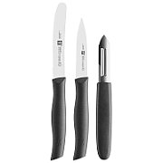 Set of 3 Zwilling Twin Grip knives