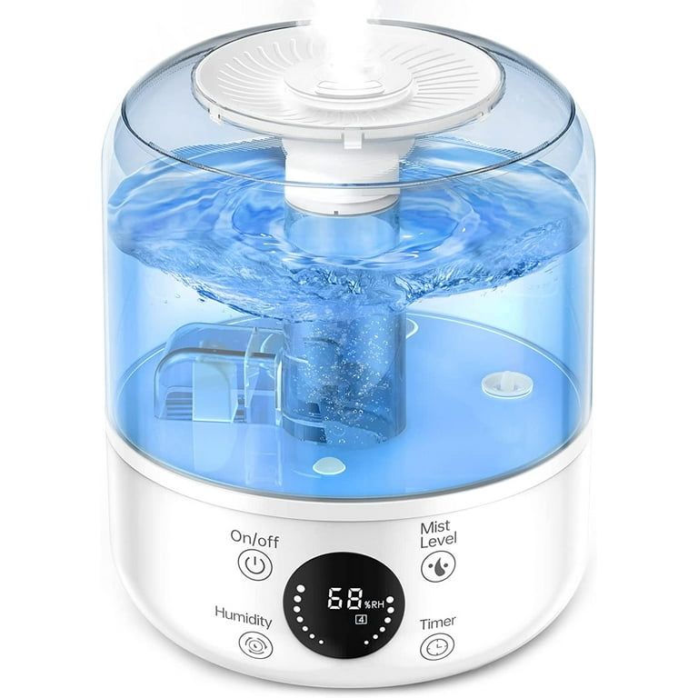 Adler | AD 7972 | Humidifier | 23 W | Water tank capacity 4 L | Suitable for rooms up to 35 m2 | Ultrasonic | Humidification capacity 150-300 ml/hr | Black