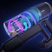 Philips 3000 series XC3031 Stick vacuum Battery Dry Bagless Black  Blue