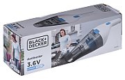 Black & Decker NVC115JL handheld vacuum Grey  White Bagless