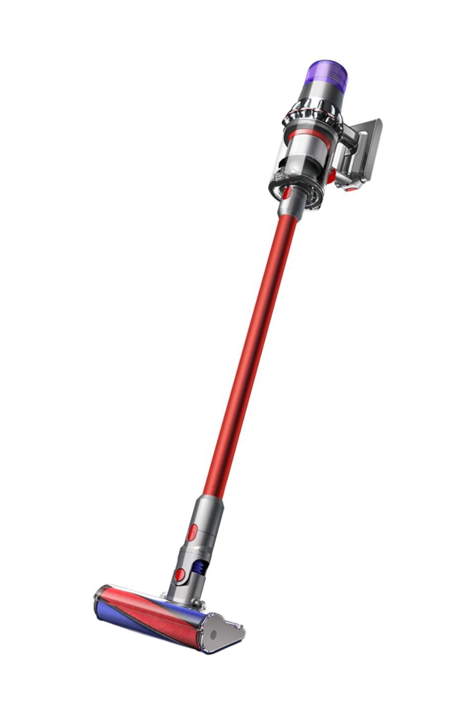 Dyson V11 Fluffy Nickel/Red - hoover