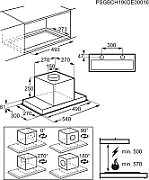 Electrolux LFG516X Built-in hood stainless steel
