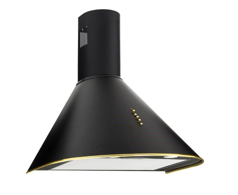 Chimney Hood Akpo WK-4 Dandys GOLD 50 cm 450 m3/h  Black