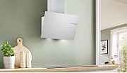 Bosch Serie 6 DWK65DK20 cooker hood Wall-mounted White 430 m3/h A