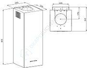 MAAN Ponza W 830 hood white