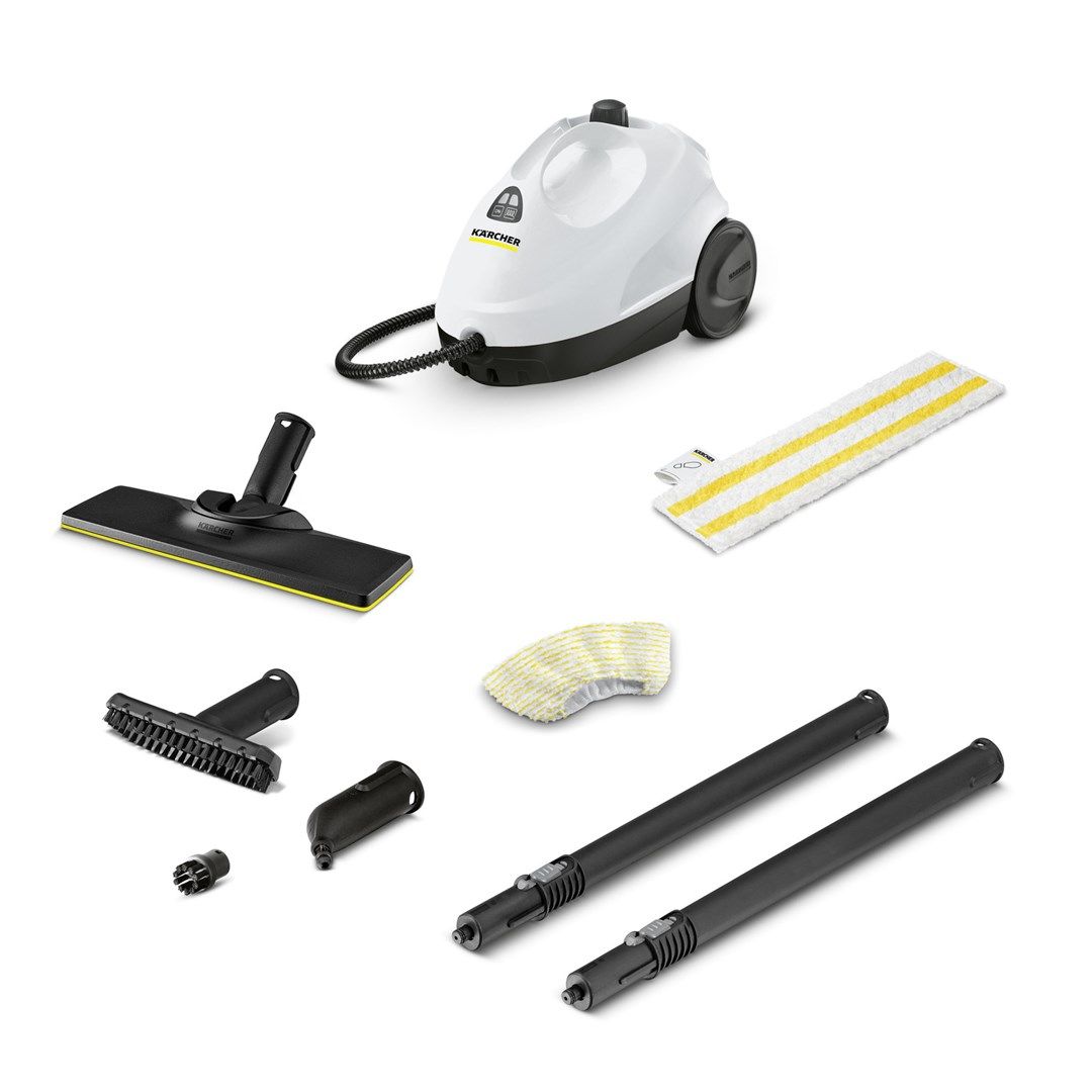 Kärcher SC 2 EasyFix Cylinder steam cleaner 1500 W Black  White