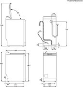 Electrolux EW2TN5261FP Top loading washing machine 6 kg 1200 rpm white