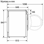 Laundry dryer Bosch WQG233DKPL