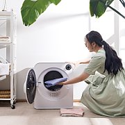 GreenBlue GB405 Tumble Dryer Electric Clothes 830W 3kg Mini Travel Vented Freestanding Wall Mount 5 Drying Programs