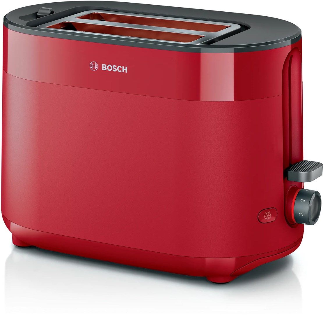 Bosch TAT2M124 toaster 6 2 slice(s) 950 W Red