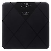 Adler | Bathroom Scale | AD 8169 | Maximum weight (capacity) 180 kg | Accuracy 100 g | Graphite/Black
