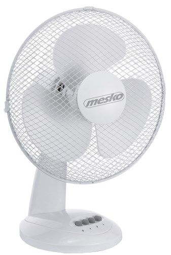 Mesko | Fan | MS 7309 | Table Fan | Black | Diameter 30 cm | Number of speeds 3 | Oscillation | 40 W | No