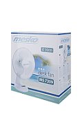 Mesko | Fan | MS 7309 | Table Fan | Black | Diameter 30 cm | Number of speeds 3 | Oscillation | 40 W | No