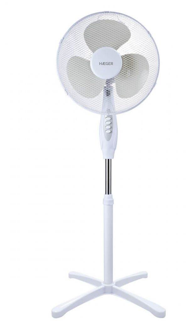 Extralink Bryza ESF-40D-WH White | Pedestal fan | 3 blades  3 speeds