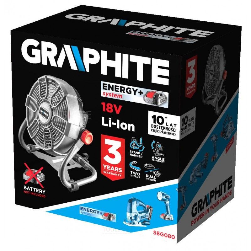 Energy+ 18V Cordless Fan