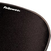 Fellowes mouse and wrist pad gel  CRYSTAL  black
