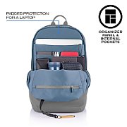 XD DESIGN ANTI-THEFT BACKPACK BOBBY SOFT GREY P/N: P705.792