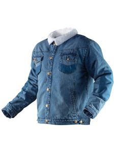 DENIM insulated denim jacket  size XL