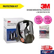 3M FULL BONNET 6800M