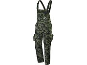 Camo work bib pants  size S