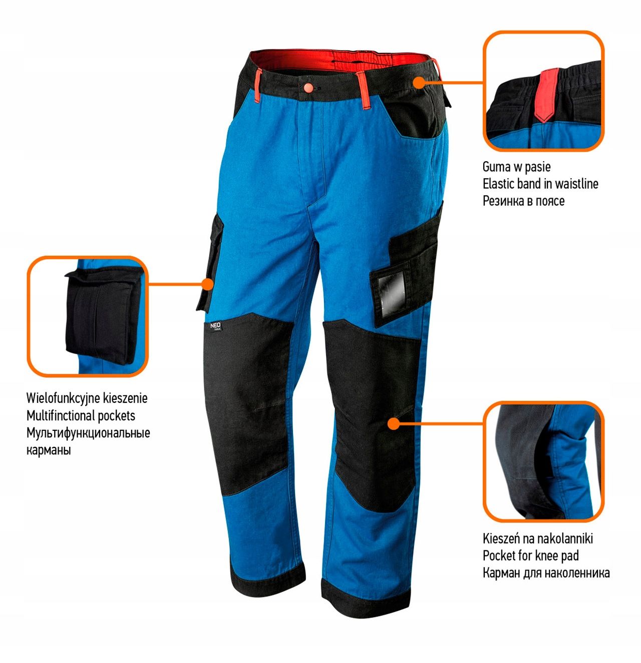 HD+ work trousers  size XL